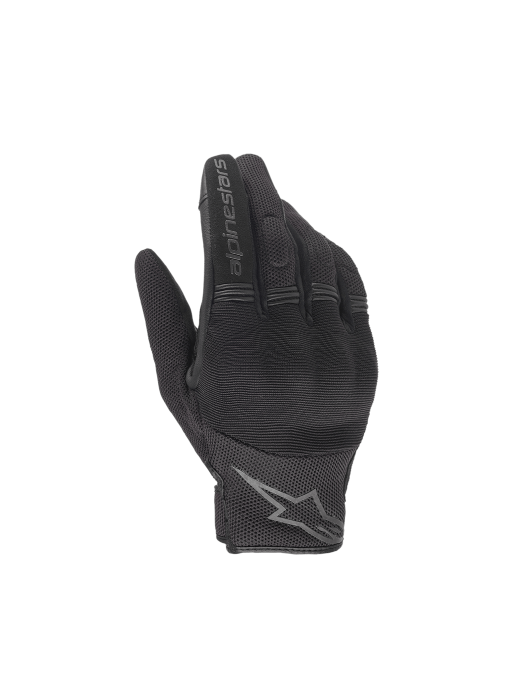 Alpinestars Guanti Copper, guanti da moto urban uomo, neri, protezione nocche rigida e tessuto mesh traspirante