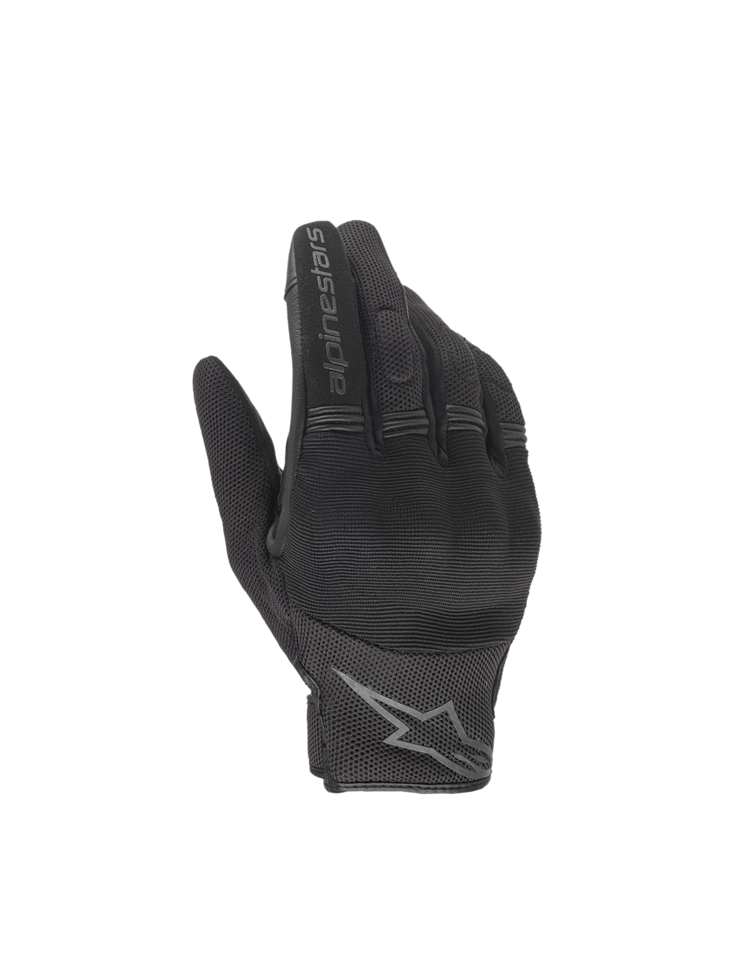 Alpinestars Guanti Copper, guanti da moto urban uomo, neri, protezione nocche rigida e tessuto mesh traspirante