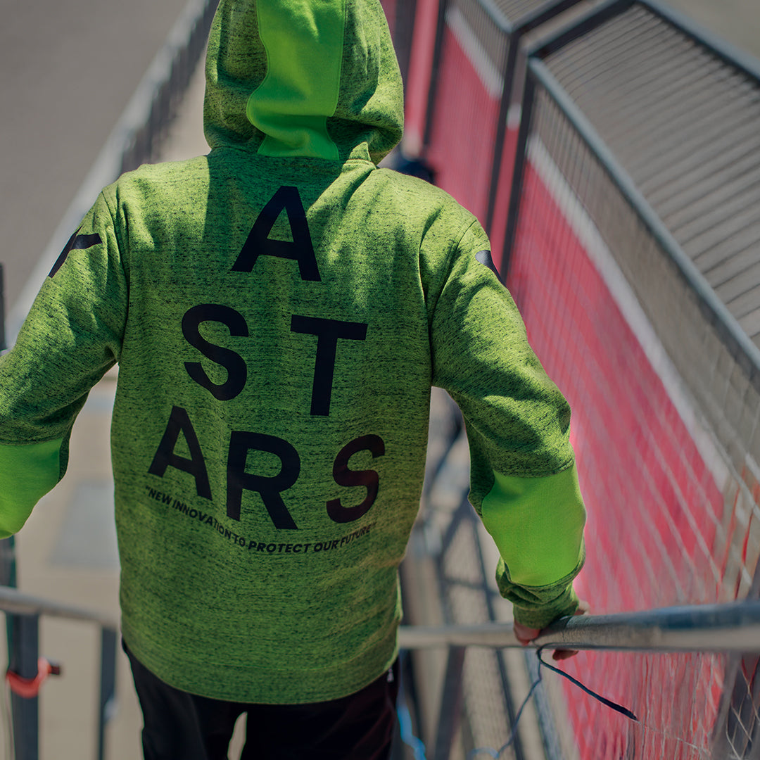 K-Way ANTHONY STRIPES - Felpa con zip - green cypress/verde scuro K-Way ANTHONY STRIPES - Felpa con zip - green cypress/verde scuro