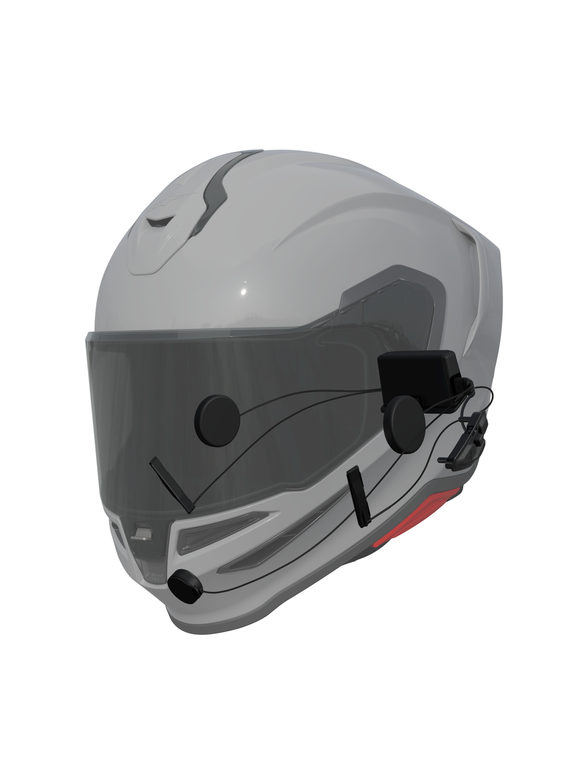 Alpinestars A-Connect Communication System, Motorcycle Helmet Intercom, Black, featuring Mesh 3.0, WAVE cellular technology, and Harman Kardon speakers