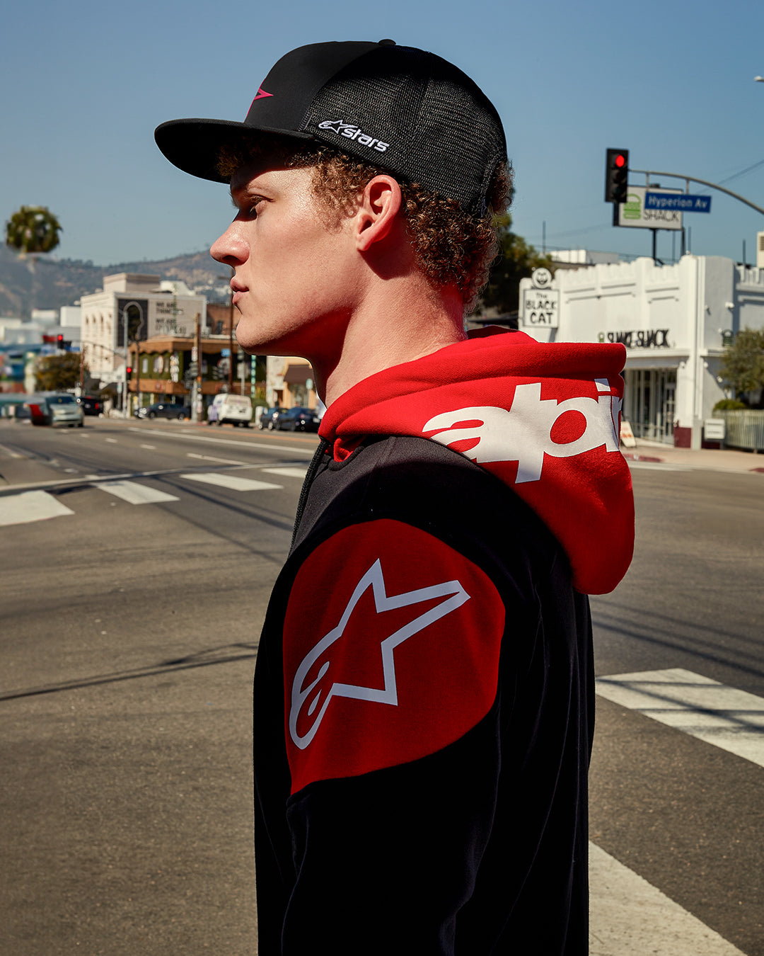 Abbigliamento Sportivo Casual Felpe con Cappuccio Scarpe e altro Alpinestars