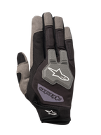 Alpinestars Engine Gloves, guanti da meccanico, nero e grigio, con costruzione in mesh traspirante, protezione nocche in TPR grigio con logo a stella bianco, cinturino regolabile al polso con marchio, design resistente multi-materiale per officina e lavoro ai box