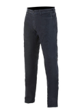 Alpinestars Copper Out V2 Riding Denim, jeans da moto, blu Rinse Plus, vestibilità a gamba dritta, denim comfort da 13 oz, stile a cinque tasche, con cerniera esterna per l'accesso alle protezioni per le ginocchia, abbigliamento da moto urbano