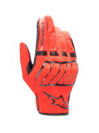 Alpinestars MM 93 Losail V2 Glove, guanti da moto urban, rosso acceso e nero, costruzione in mesh traspirante con protezione rigida sulle nocche, logo Alpinestars nero sul polso, polsino corto, dettagli imbottiti sulle dita