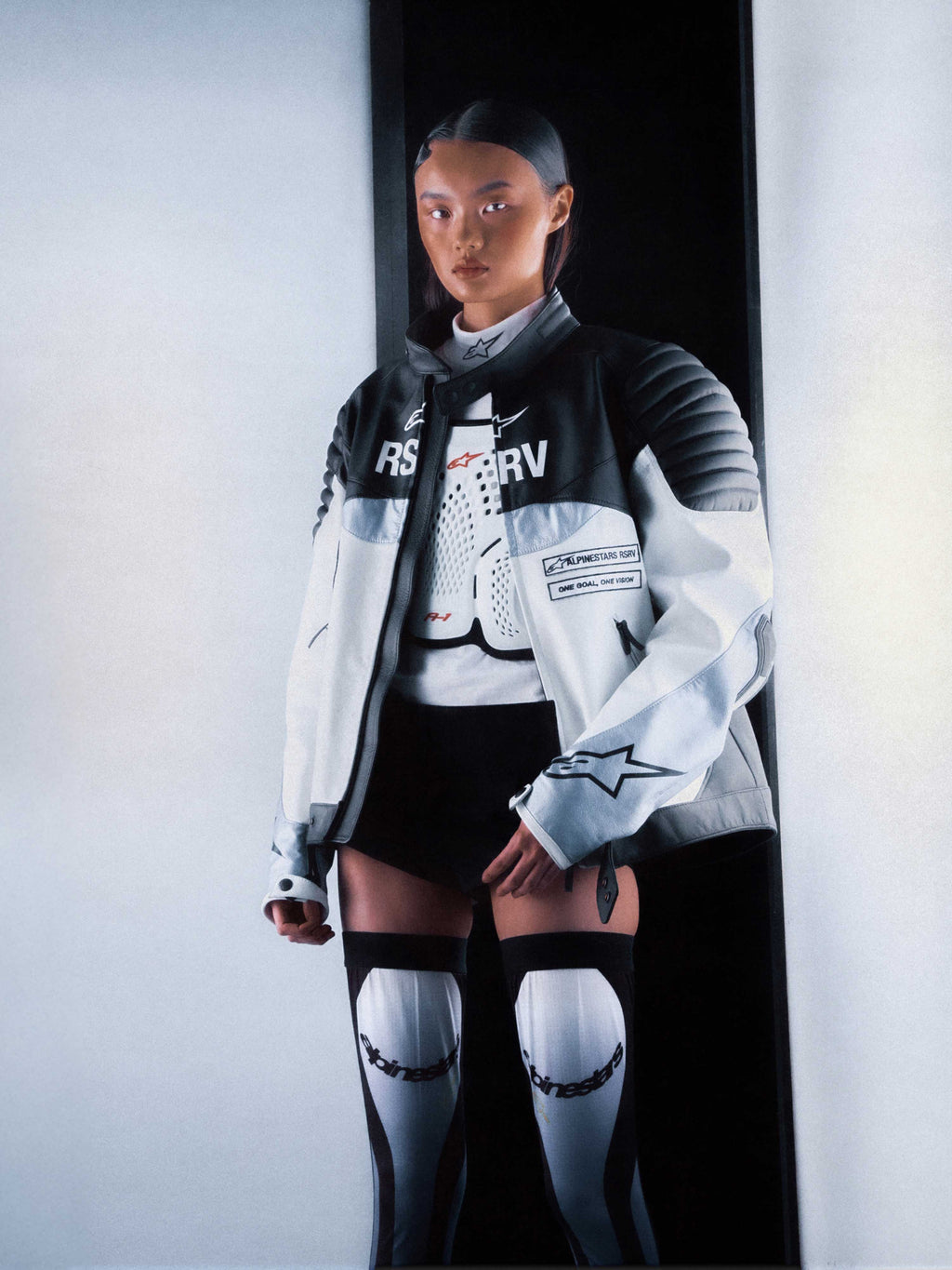 Giacca In Pelle RSRV Threadline