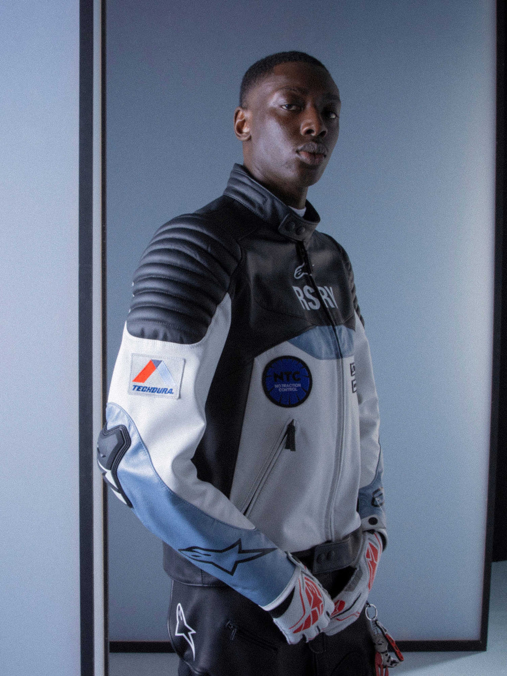 Giacca In Pelle RSRV Threadline