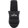 Alpinestars Nucleon KR-TB Tailbone Protector, nero, protezione moto con superficie a trama esagonale, design sagomato a tre sezioni con logo bianco, cinghia di fissaggio regolabile per la copertura del coccige