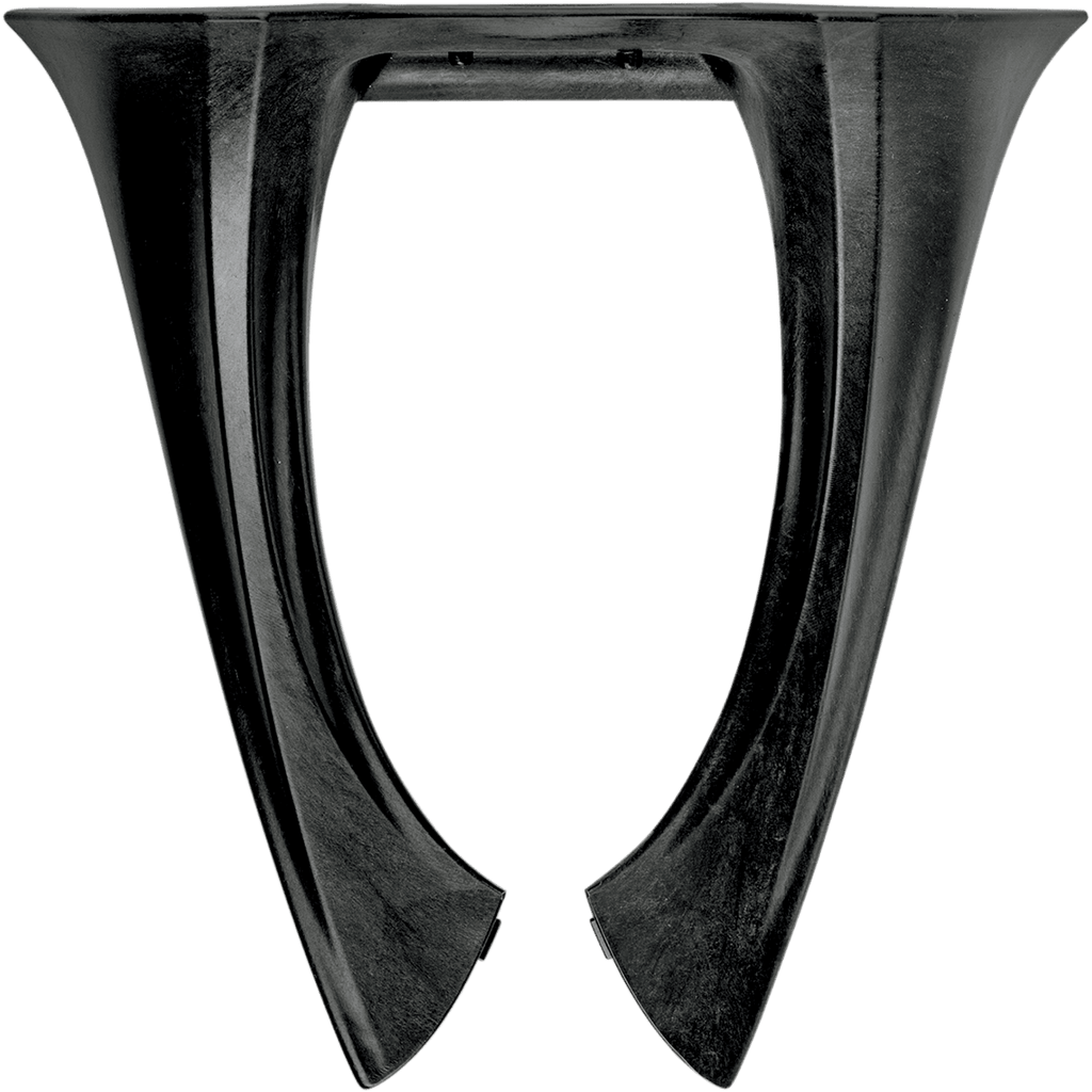 Alpinestars BNS Tech Carbon Neck Support, collare da motocross nero, costruzione in polimeri di carbonio, design a forma di U per integrità strutturale e dissipazione dell'energia, equipaggiamento di sicurezza leggero ed ergonomico per la guida fuoristrada