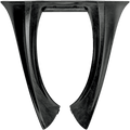 Alpinestars BNS Tech Carbon Neck Support, collare da motocross nero, costruzione in polimeri di carbonio, design a forma di U per integrità strutturale e dissipazione dell'energia, equipaggiamento di sicurezza leggero ed ergonomico per la guida fuoristrada