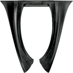 Alpinestars BNS Tech Carbon Neck Support, collare da motocross nero, costruzione in polimeri di carbonio, design a forma di U per integrità strutturale e dissipazione dell'energia, equipaggiamento di sicurezza leggero ed ergonomico per la guida fuoristrada