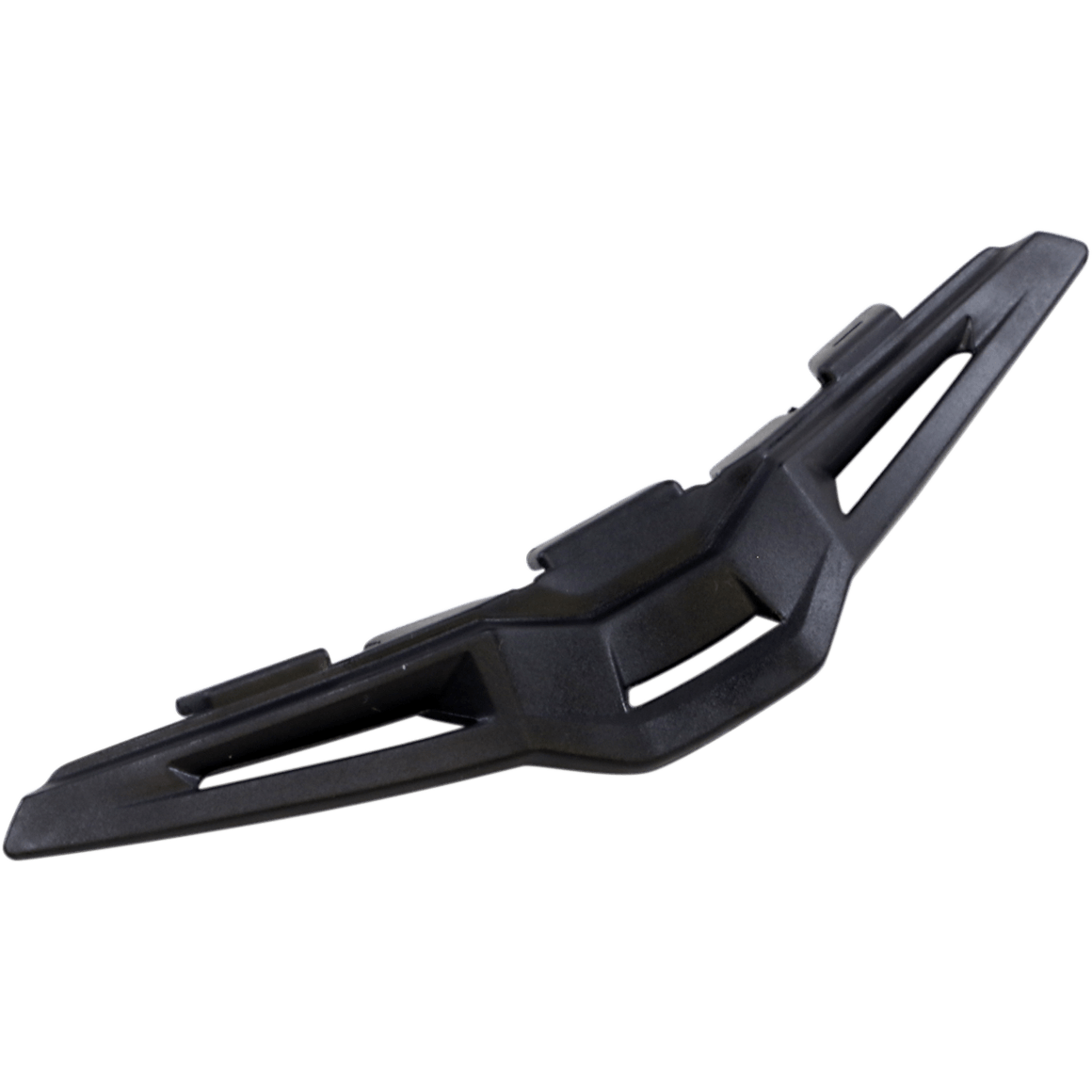 Alpinestars Supertech Breath Deflector, accessorio per casco da moto, nero, plastica stampata di precisione con design angolare e aperture di ventilazione simmetriche, finitura opaca, compatibile con i caschi S-M10 e S-M8