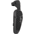 Alpinestars Youth Bionic Plus Elbow Protector, nero, guscio esterno con motivo a nido d'ape e logo Astar bianco, sistema di chiusura a doppia cinghia, protezione ergonomica da motocross e fuoristrada per ragazzi
