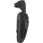 Alpinestars Youth Bionic Plus Elbow Protector, nero, guscio esterno con motivo a nido d'ape e logo Astar bianco, sistema di chiusura a doppia cinghia, protezione ergonomica da motocross e fuoristrada per ragazzi